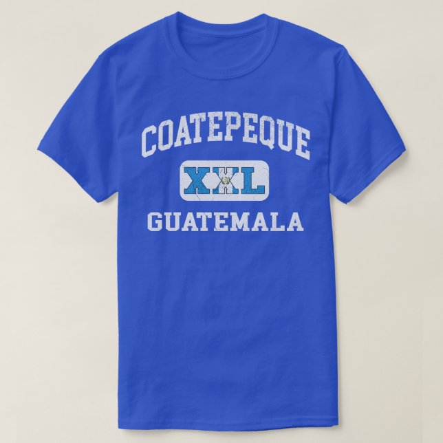 Camiseta Coatepeque Guatemala XXL design atlético 1 (Frente do Design)