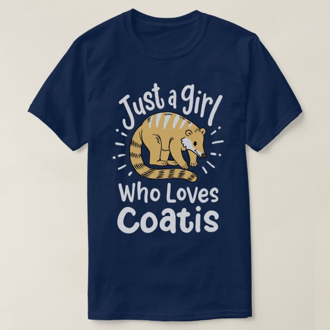 Camiseta Coatis Coati Lover (Frente do Design)