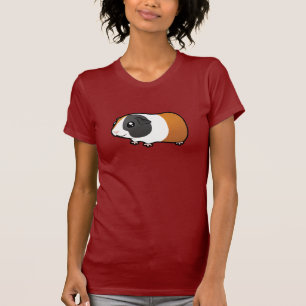 Camiseta Cobaia dos desenhos animados (cabelo liso)