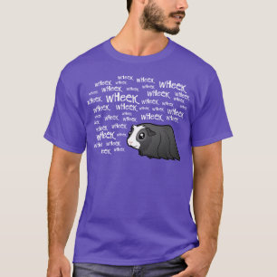 Camiseta Cobaia dos desenhos animados (cabelo longo)