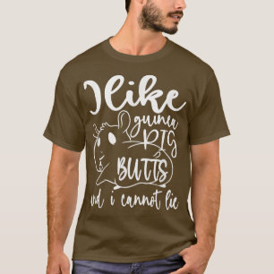 Camiseta cobaia engraçada fofa para amantes de porquinhos
