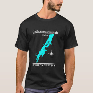 Camiseta Cobbosseecontee Lake Maine