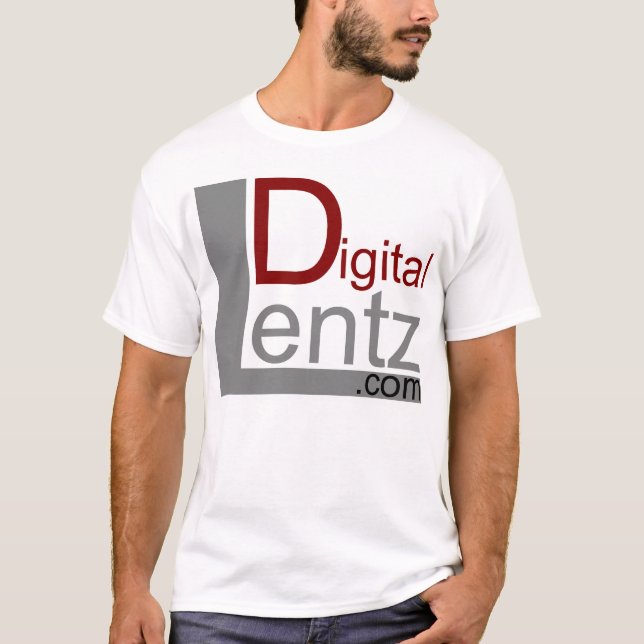 Camiseta Coberta do torso de Lentz Digital (Frente)