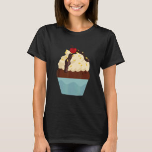 Camiseta Cobertura Assando Cupcake Para Sobremesa  Pastry C