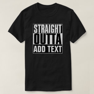 Camiseta COBERTURA DE TEXTO DE ADIÇÃO DE SAÍDA DO hetero