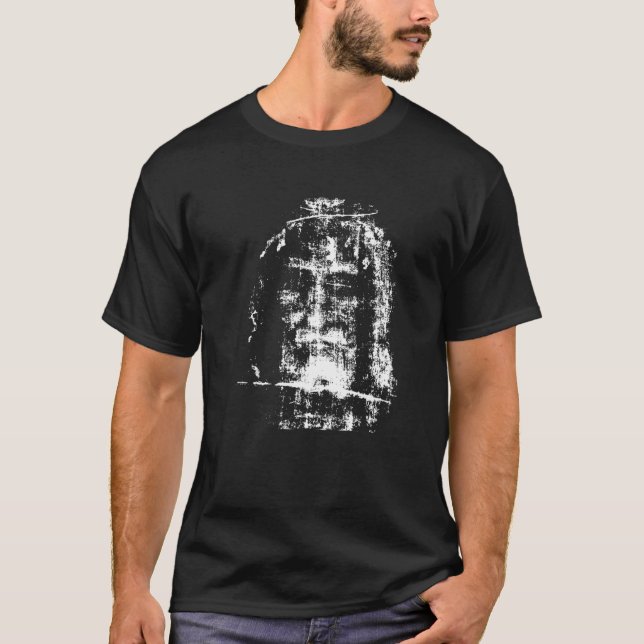 Camiseta Cobertura de Turim Face de Jesus T- (Frente)