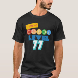 Camiseta Cobol Nível Especial de Programação 77 Número