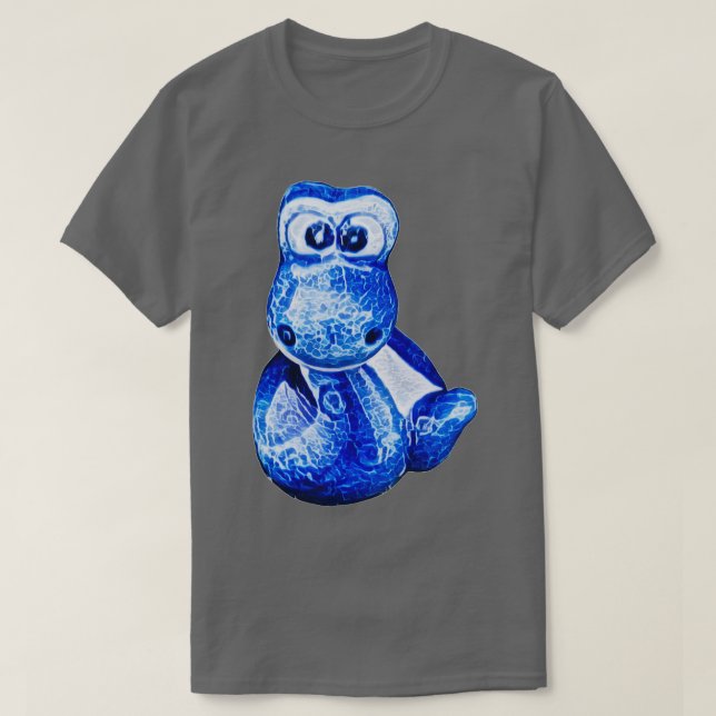 Camiseta Cobra 5 azul charmoso (Frente do Design)
