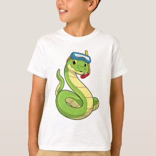 Camiseta Cobra as Diver wirth Snorkel