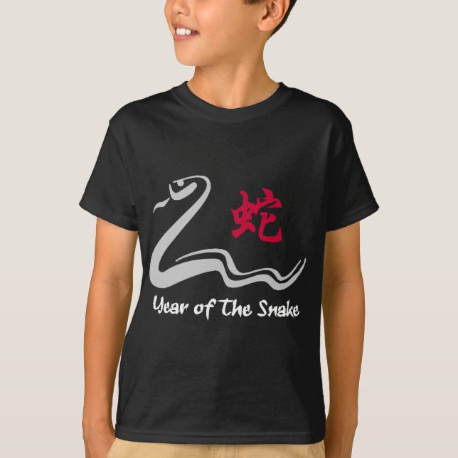 Camiseta Cobra chinês do zodíaco (Frente)