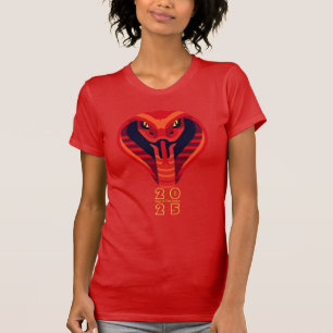 Camiseta Cobra chinês moderno ano 2025 RTee