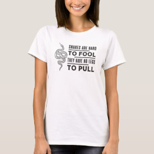 Camiseta Cobra Cobra Réptil Snakers Animal Engraçada Ideia