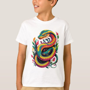Camiseta Cobra colorido