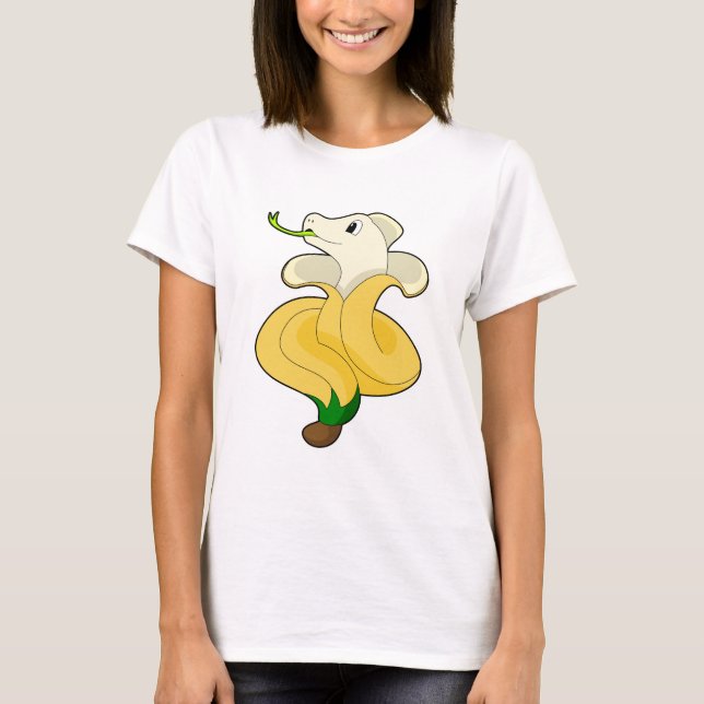 Camiseta Cobra com Banana (Frente)