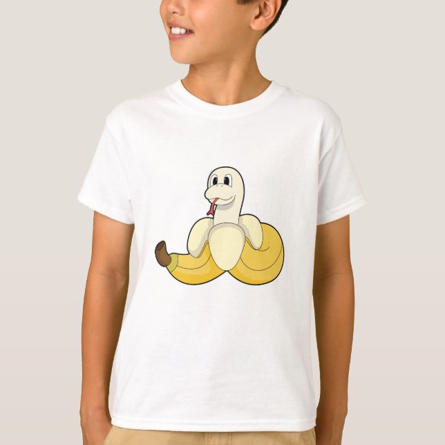 Camiseta Cobra com Banana (Frente)