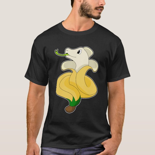 Camiseta Cobra com Banana (Frente)