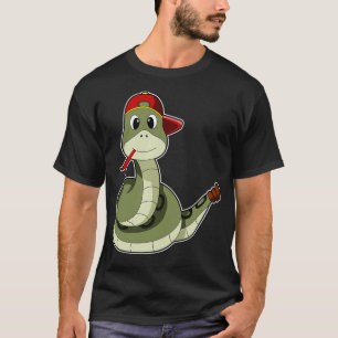 Camiseta Cobra com Boné