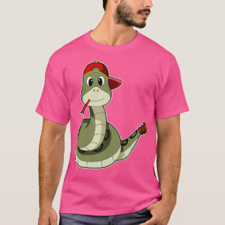 Camiseta Cobra com Boné