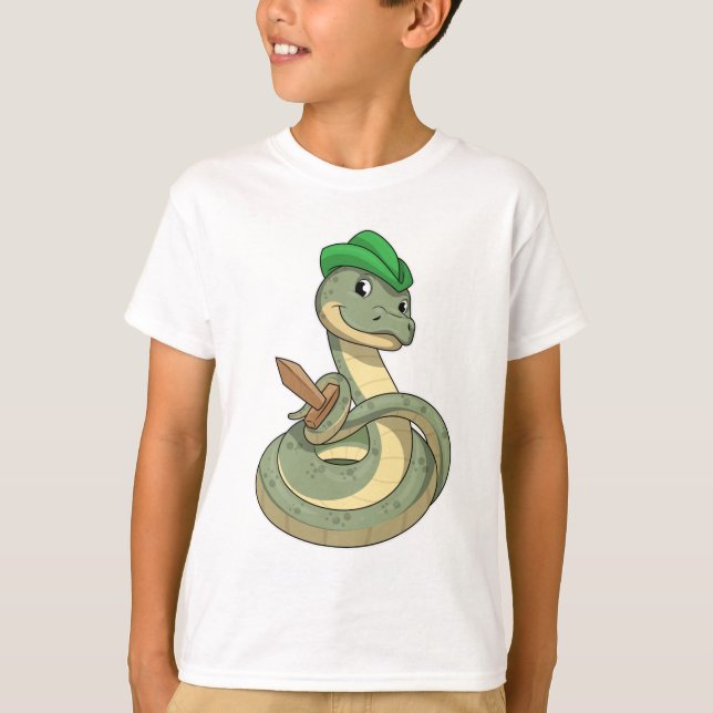 Camiseta Cobra com Espada (Frente)