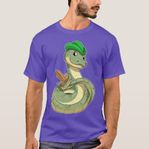 Camiseta Cobra com Espada
