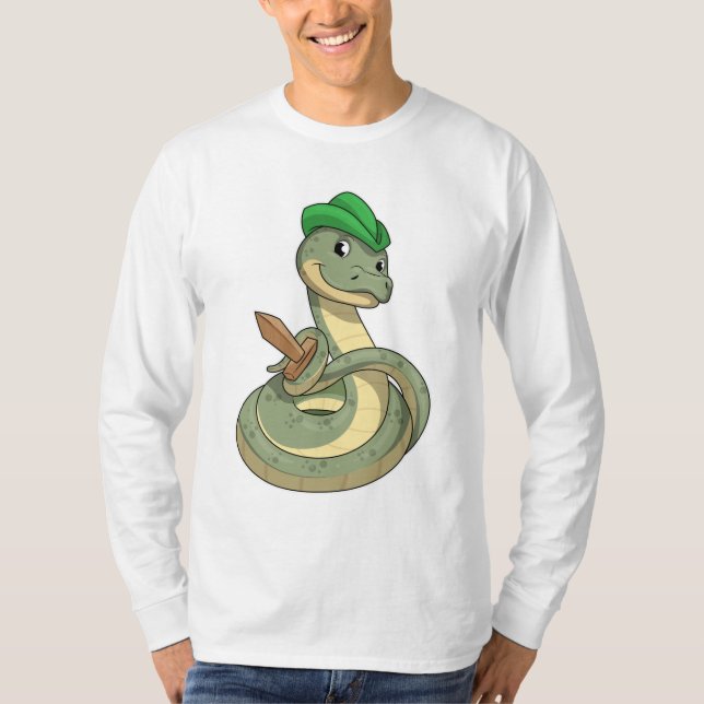 Camiseta Cobra com Espada (Frente)