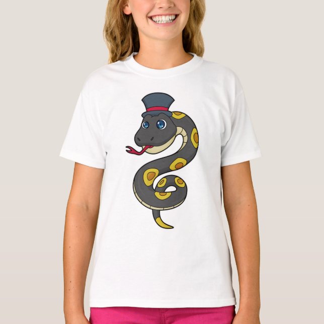 Camiseta Cobra com Hat (Frente)