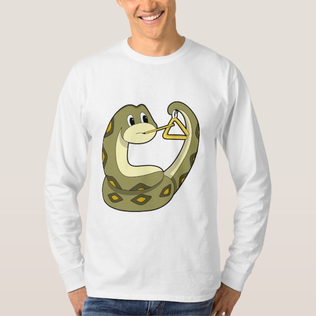 Camiseta Cobra com música com triângulo.PNG (Frente)