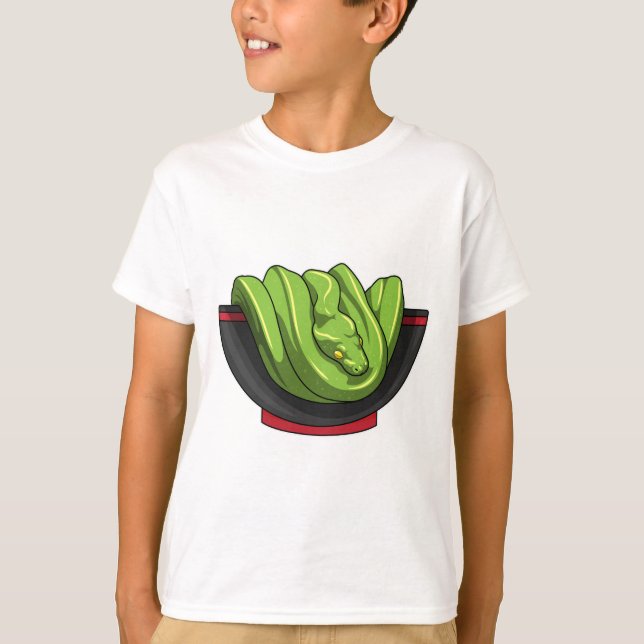 Camiseta Cobra com Ramen Bowl (Frente)
