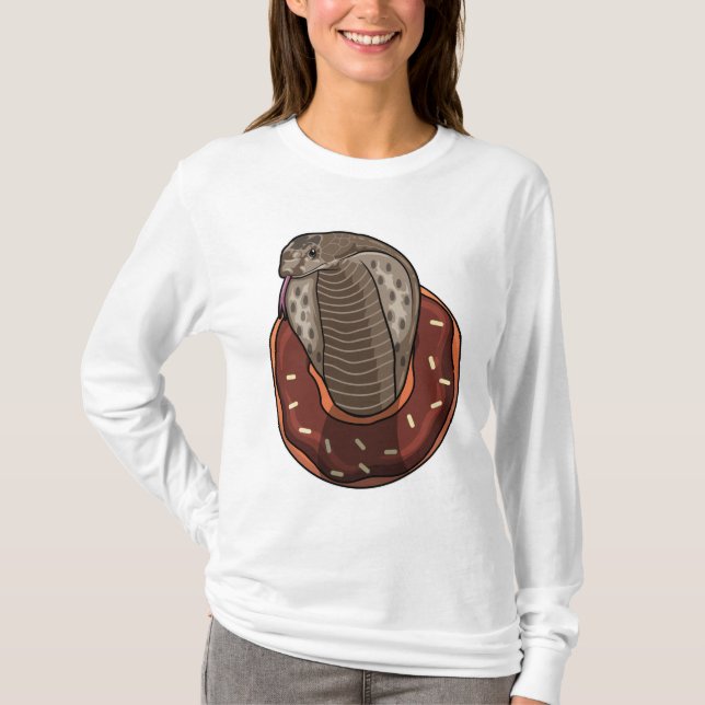 Camiseta Cobra com Rosquinha (Frente)