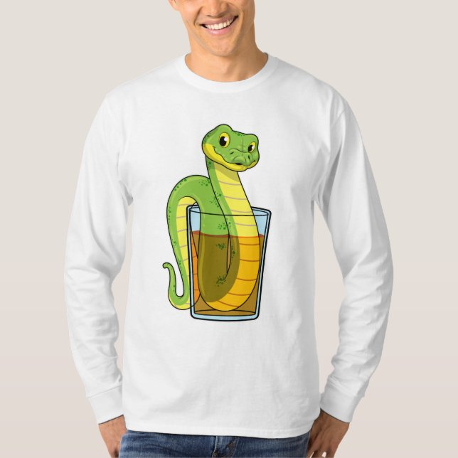 Camiseta Cobra com suco (Frente)