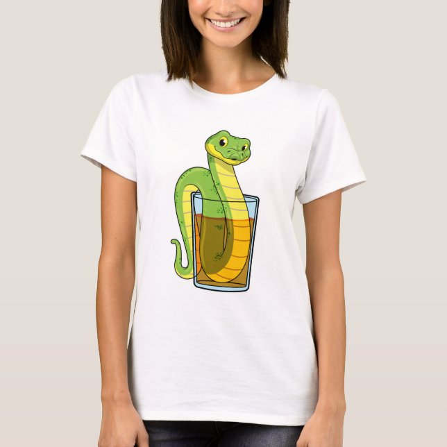 Camiseta Cobra com suco (Frente)