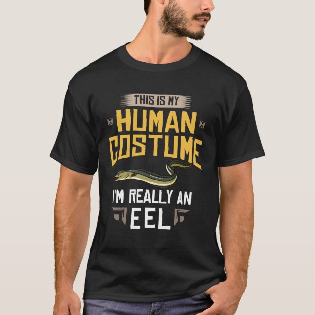 Camiseta Cobra da Enguia Elétrica de Peixes (Frente)