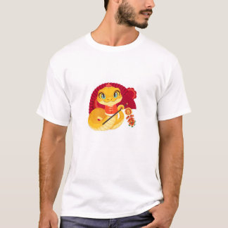 Camiseta Cobra de ano novo chinês festivo