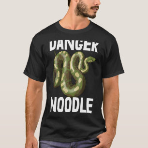 Camiseta Cobra de Cobra de Fenda de Anel de Perigo