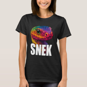 Camiseta Cobra de Coloração de Coloração do Snek, Lover Her