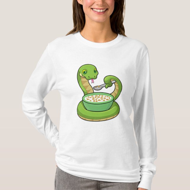 Camiseta Cobra de Comer com Muesli (Frente)
