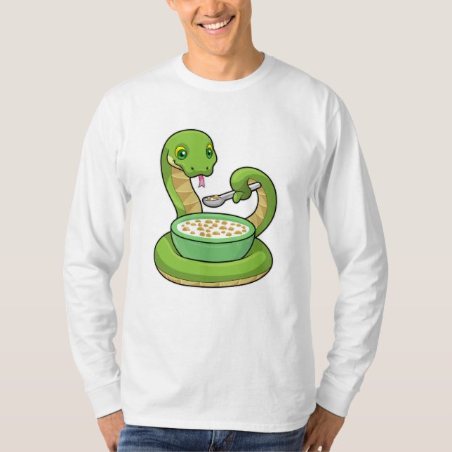 Camiseta Cobra de Comer com Muesli (Frente)