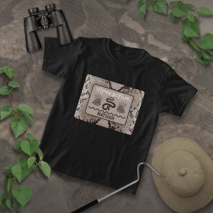 Camiseta Cobra de Impressão Animal