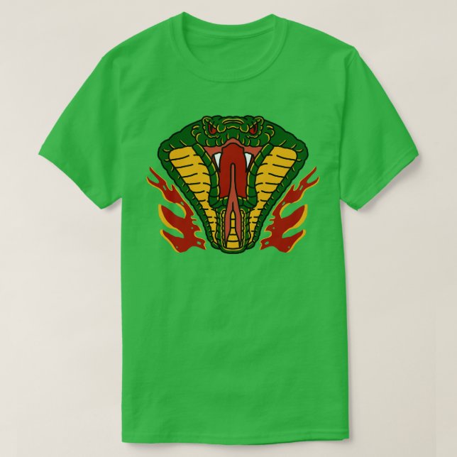 Camiseta Cobra de incêndio (Frente do Design)
