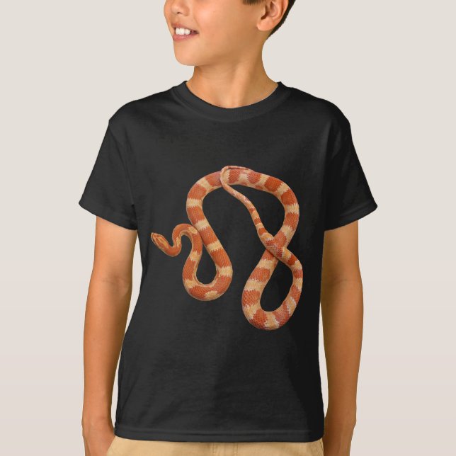 Camiseta Cobra de milho do albino (Frente)