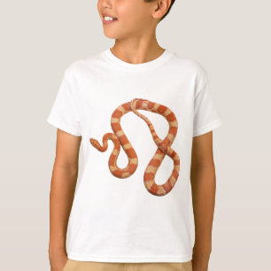 Camiseta Cobra de milho do albino