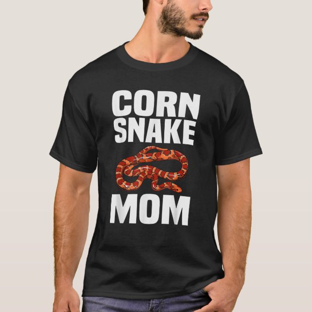 Camiseta Cobra De Milho legal Para Mulheres Mãe Cobra Lover (Frente)