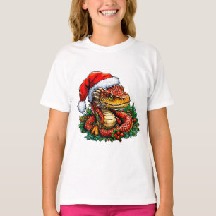 Camiseta Cobra de Natal