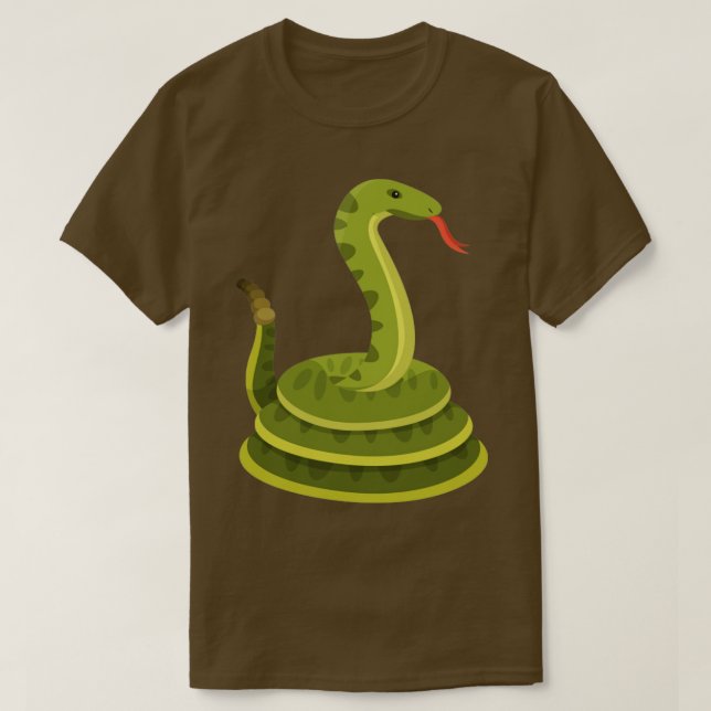 Camiseta Cobra de presentes para crianças répteis (Frente do Design)