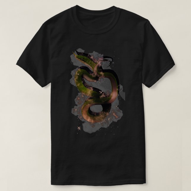 Camiseta Cobra de Rato Rato Majestoso em Galay Premium (Frente do Design)