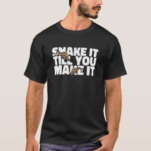 Camiseta Cobra De Réptil Até Você Fazer Python