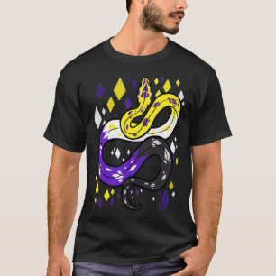 Camiseta Cobra de Sinalizador Não Binário