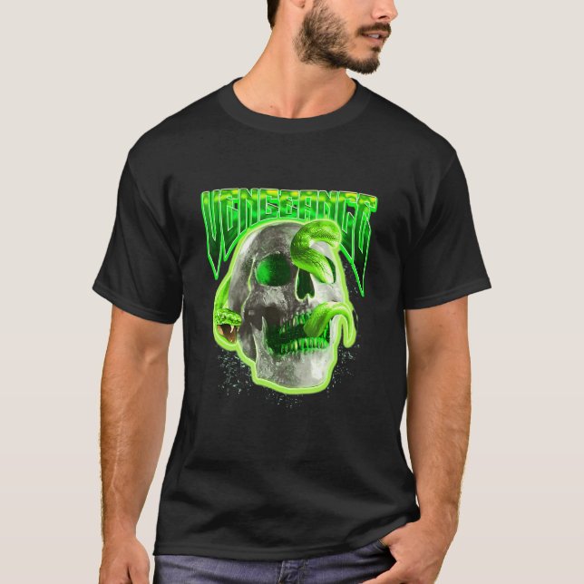 Camiseta Cobra de Vengeance - Sad Aestic Str (Frente)