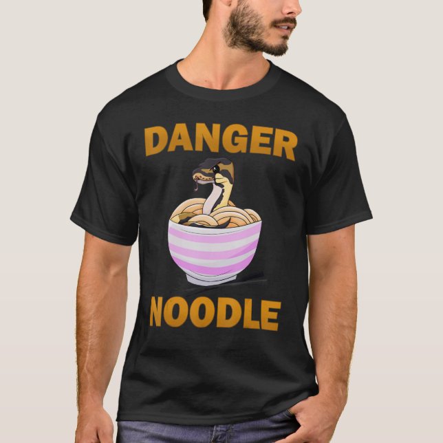 Camiseta Cobra do Anel do Perigo do Bola do Tee Python (Frente)