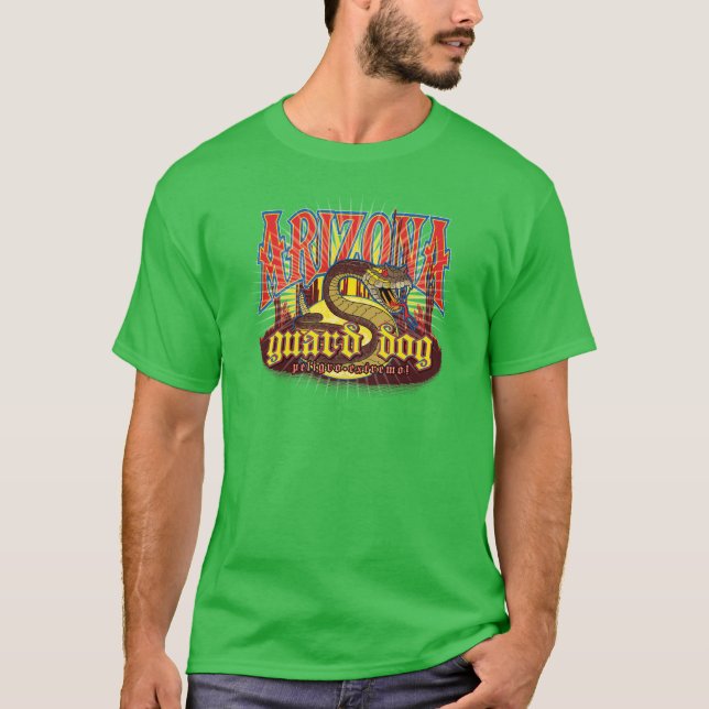 Camiseta Cobra do Arizona de Guarda (Frente)